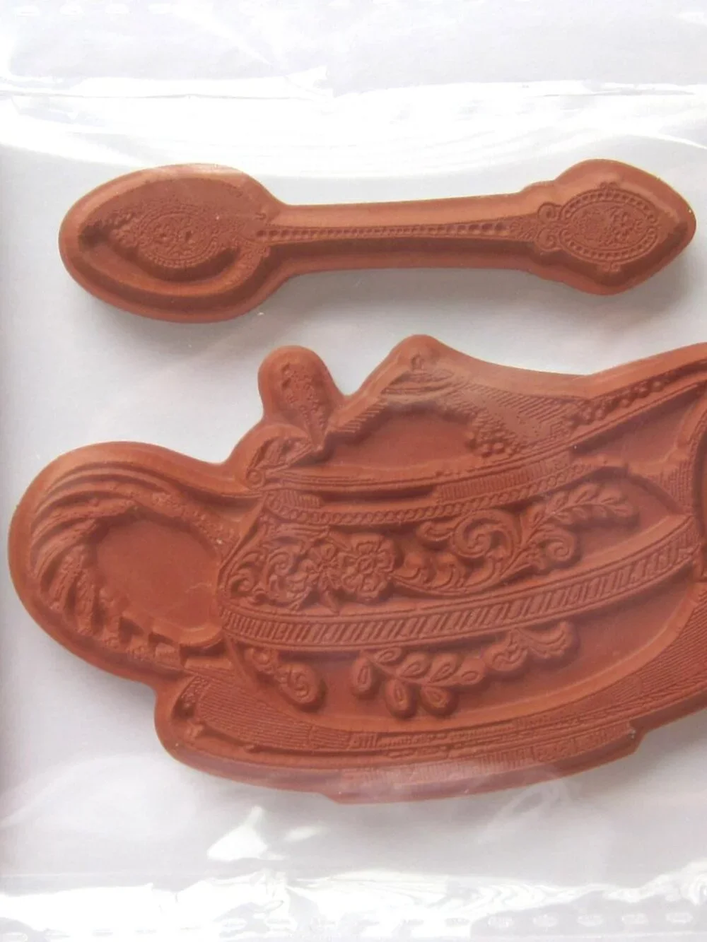 Share Tea Party Set Cup Saucer Pot Spoon Graphic 45 Cling Rubber Stamp